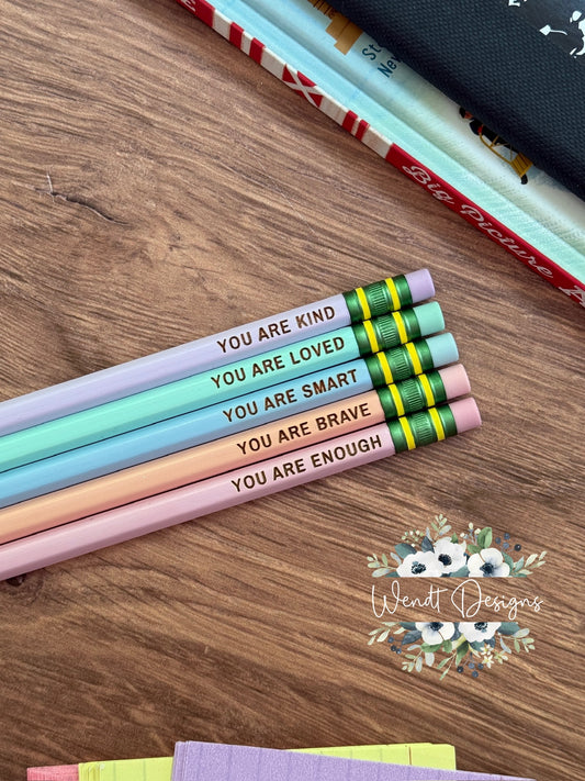 Affirmation Pencils
