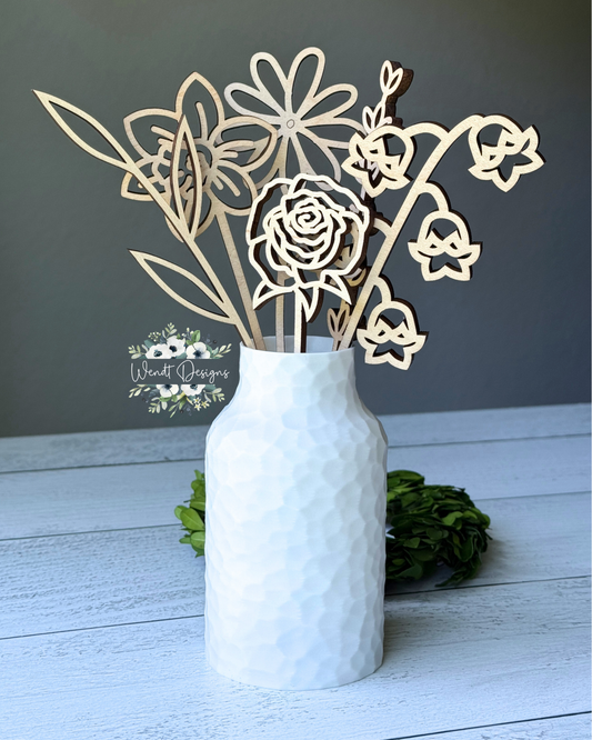 Mini Bud Vases - Sized for our Birth Month Florals - WS