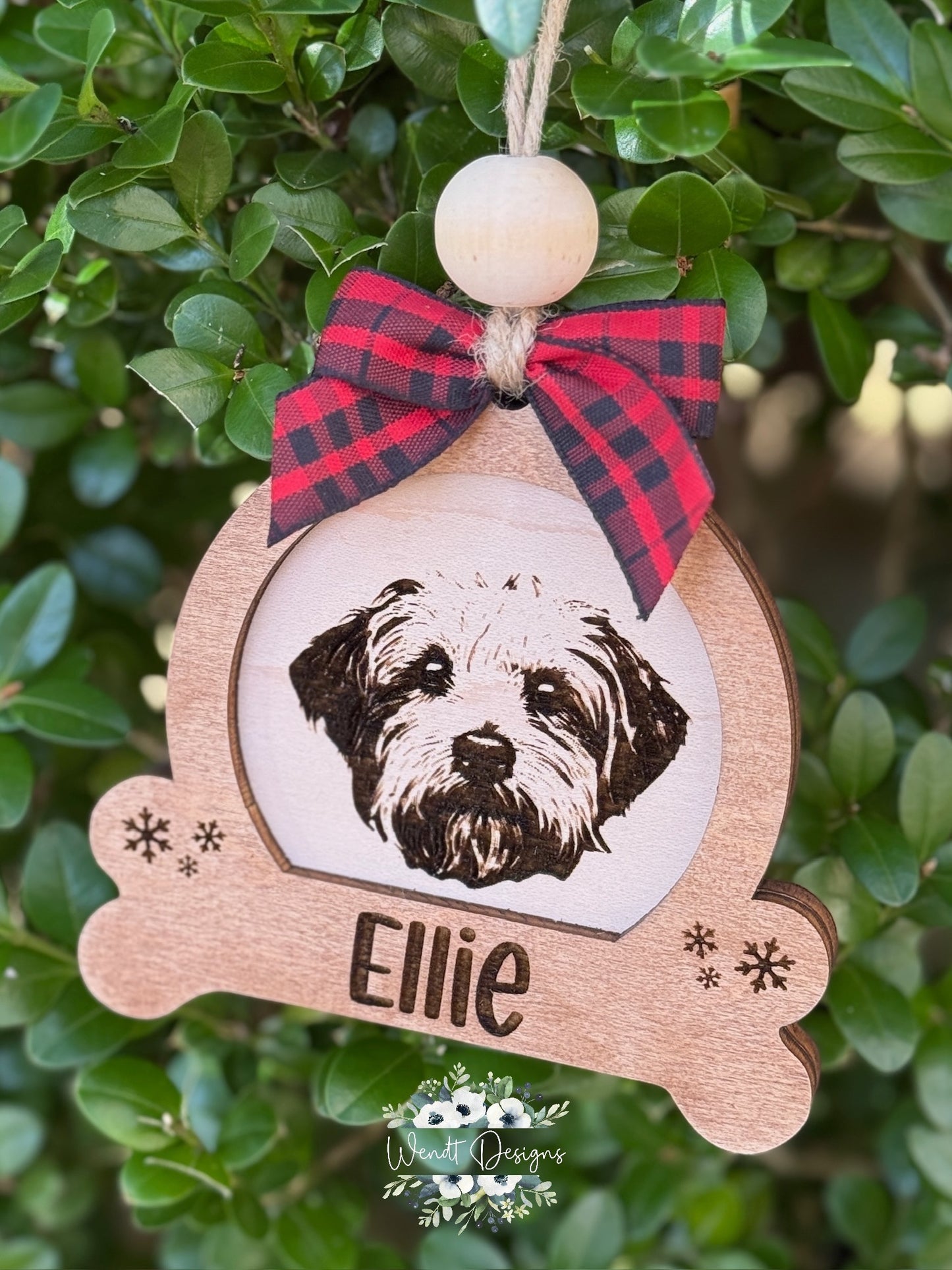 Personalized Dog Breed Ornament