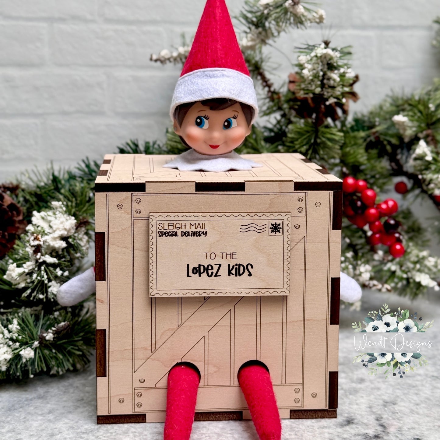 Elf Delivery Box
