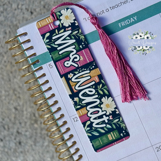 Personalized Teacher Bookmark
