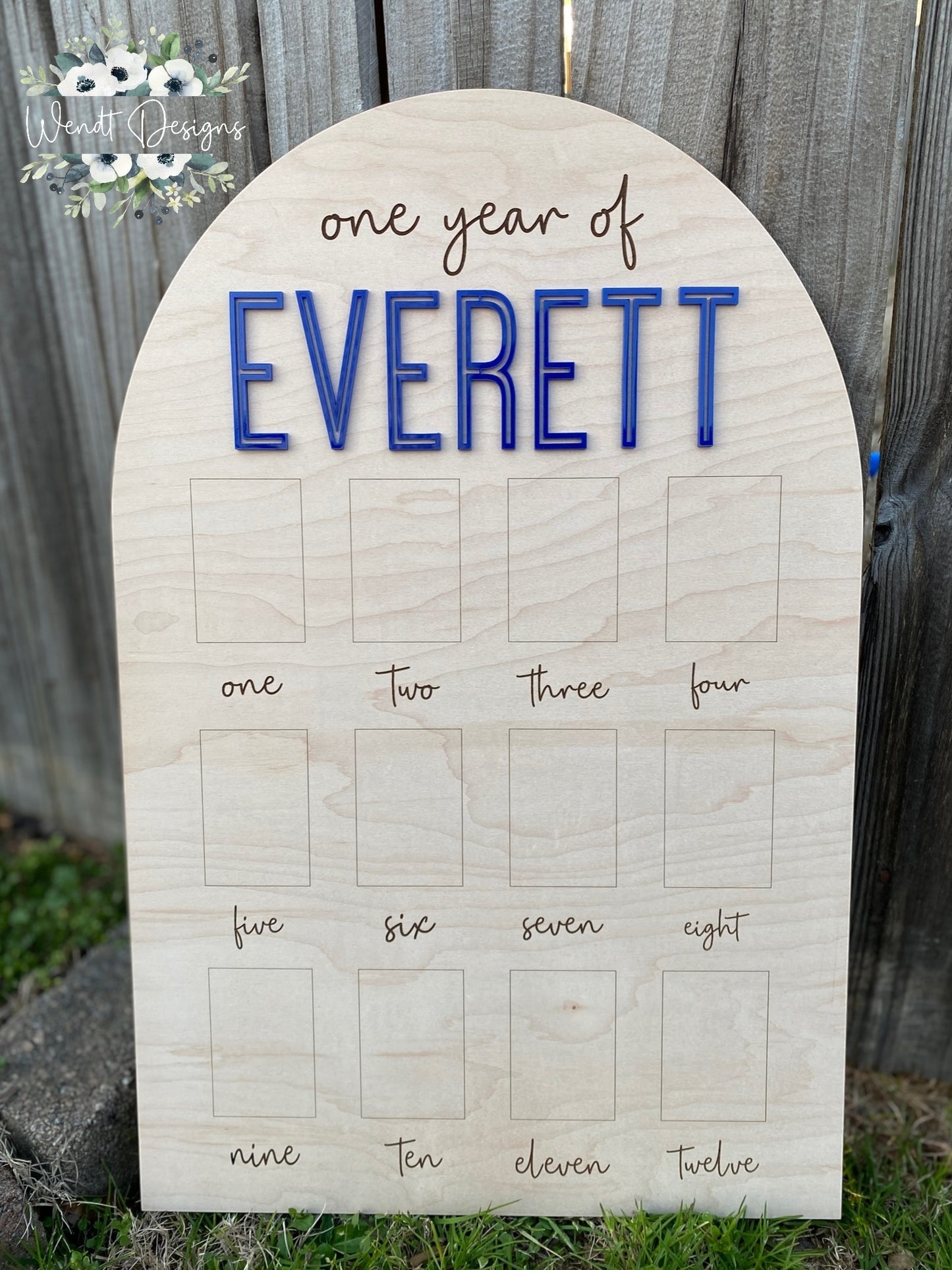 First Year Photo Boards