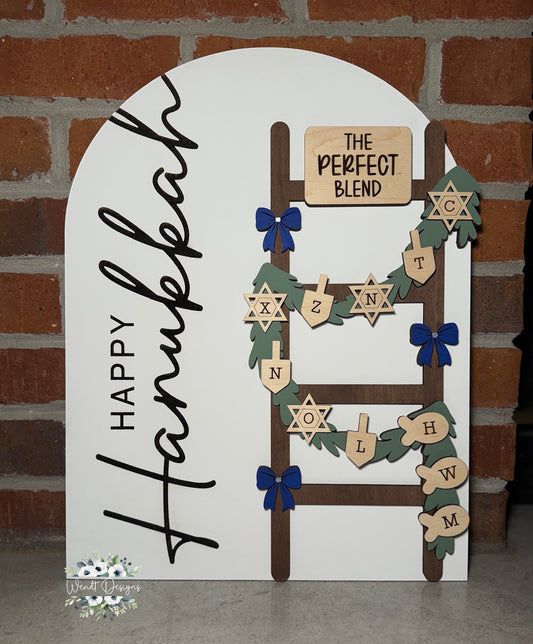 Hanukkah Bush Family Decor