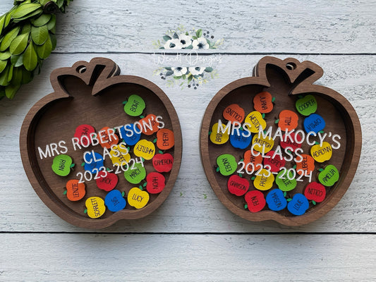 Teacher Apple Classroom Shaker