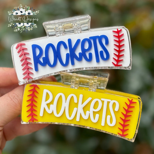 Baseball/Softball Claw Clips *Flash Sale*