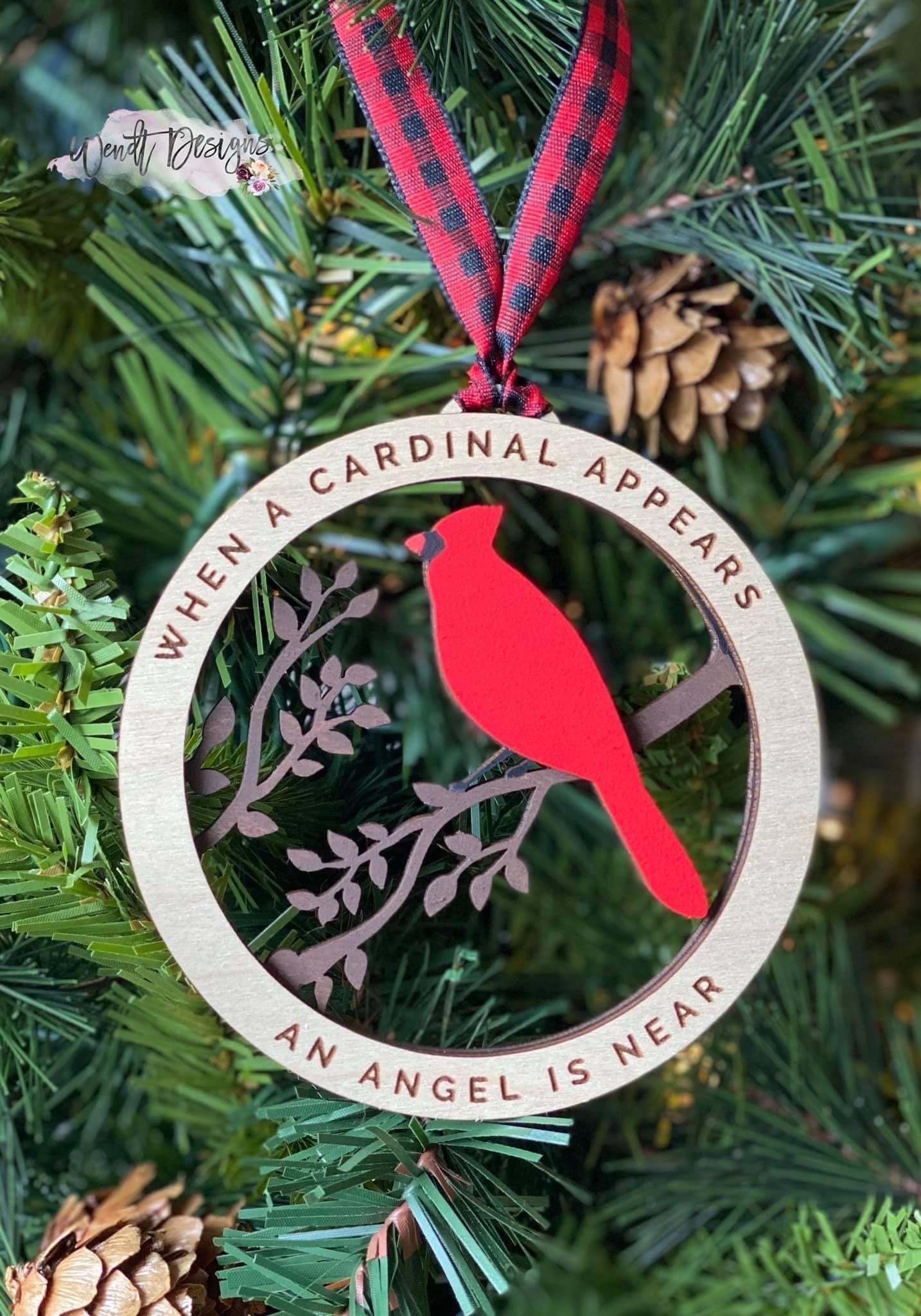 Cardinal Remembrance Ornament